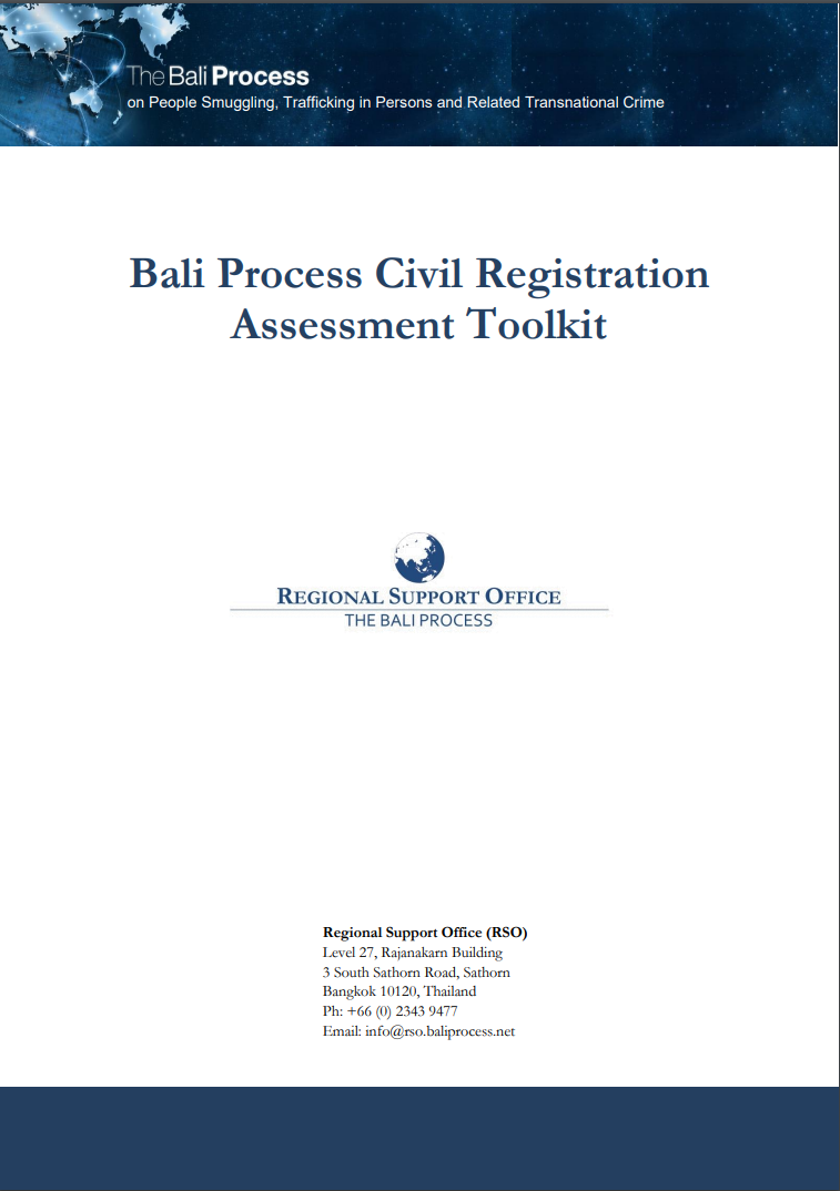 NFA Executive Director, Subin Mulmi participated in the launch event of the Bali Process Toolkit for Inclusive Civil Registration