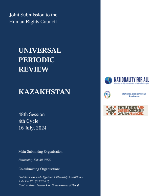 48th Session of the Universal Periodic Review: Kazakshtan