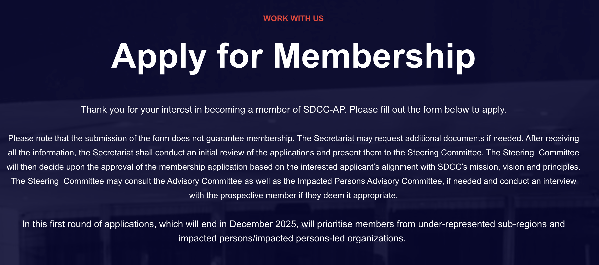 SDCC-AP Opens Membership!