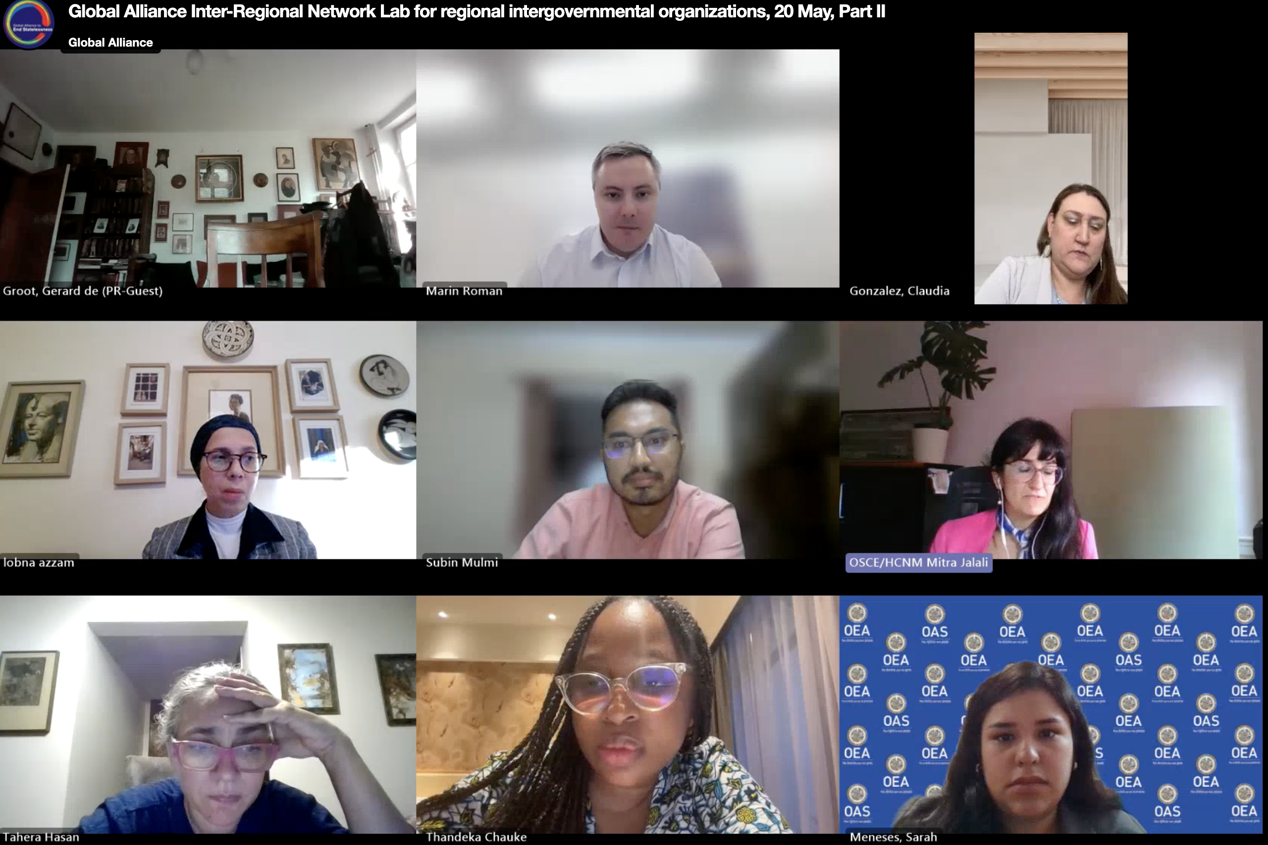 Strengthening Collaboration to End Statelessness: NFA at the Global Alliance Inter-Regional Network Lab