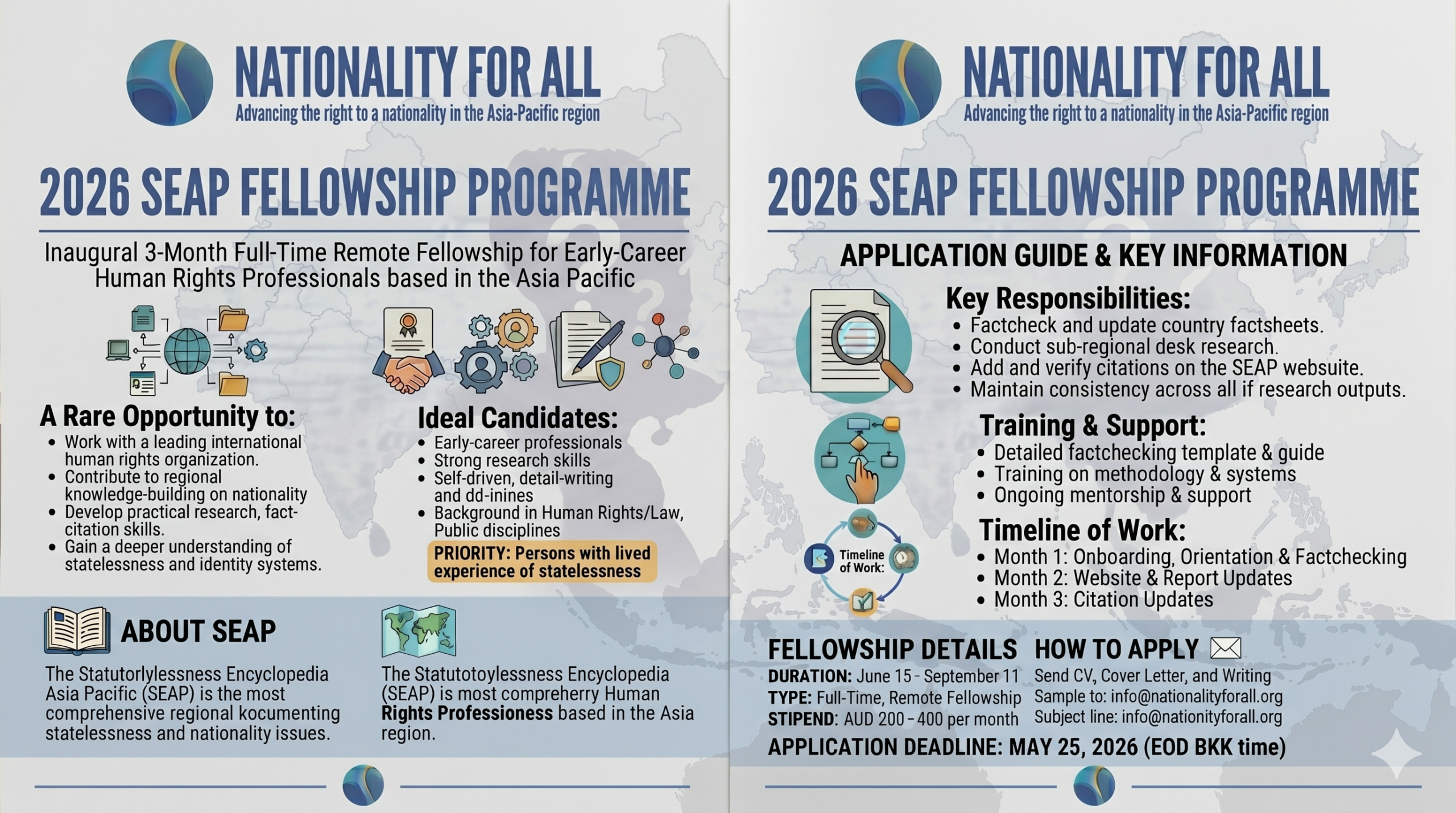 Call for Applications: SEAP Fellows 2026